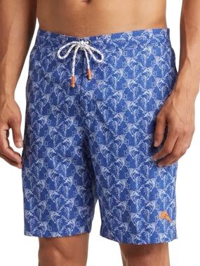Tommy Bahama Baja Marlin Geo Swim Trunks size Small